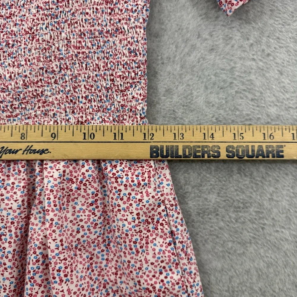 French Connection Rhodes Puff Sleeve Smock Mini Dress Size 4